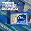 image:imageQTips Organic Cotton Swabs Travel Size Toiletries for Baby Beauty and First Aid 100 Organic Cotton 30 CountTravel Size Pack of 2
