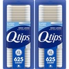 image:imageQtips Cotton Swabs For Hygiene and Beauty Care Original Cotton Swab Made With 100 Cotton 625 Count625 Count Pack of 2